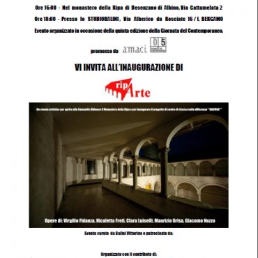 Mostra Riparte – Bergamo | Giornata del contemporaneo